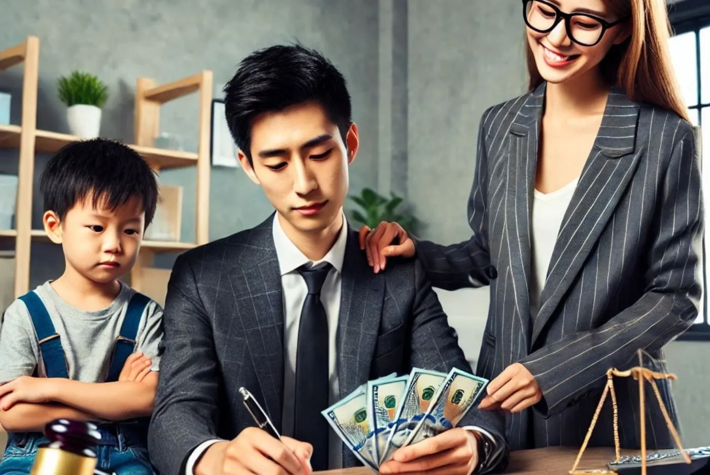 Financial documents used to work out spousal support